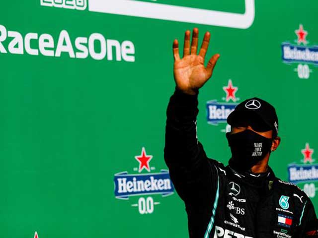 Video đua xe F1, chặng Portuguese GP: Hamilton phá vỡ kỷ lục của Schumacher