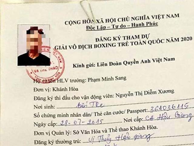 Nữ võ sĩ Boxing Việt Nam gian lận tuổi có thể bị cấm thi đấu vĩnh viễn