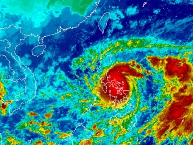 Siêu bão Goni di chuyển nhanh vào Biển Đông, miền Trung chuẩn bị ứng phó