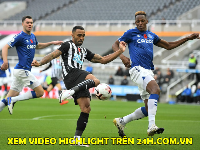 Video highlight trận Newcastle - Everton: Hiệp 2 bùng nổ, nỗ lực muộn màng