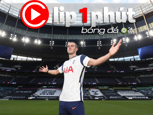 Bale tỏa sáng ở Tottenham: Có vượt Kane trở thành ”ông trùm” mới? (Clip 1 phút Bóng đá 24H)