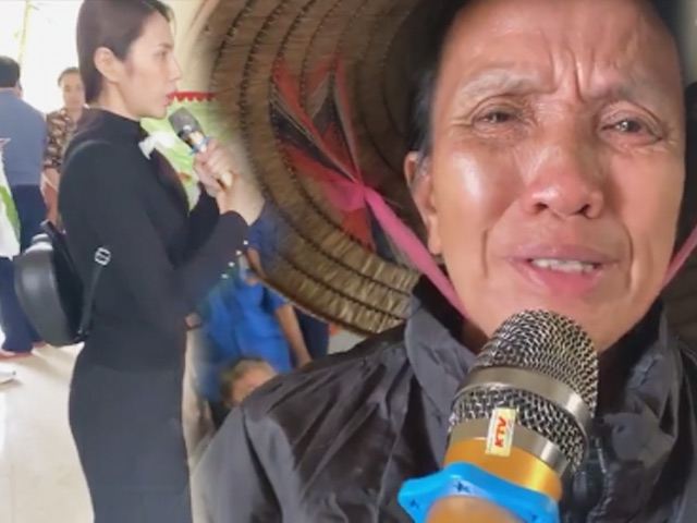 Bà con khóc nghẹn vì mất hết tài sản sau lũ, Thủy Tiên lập tức làm ngay điều này