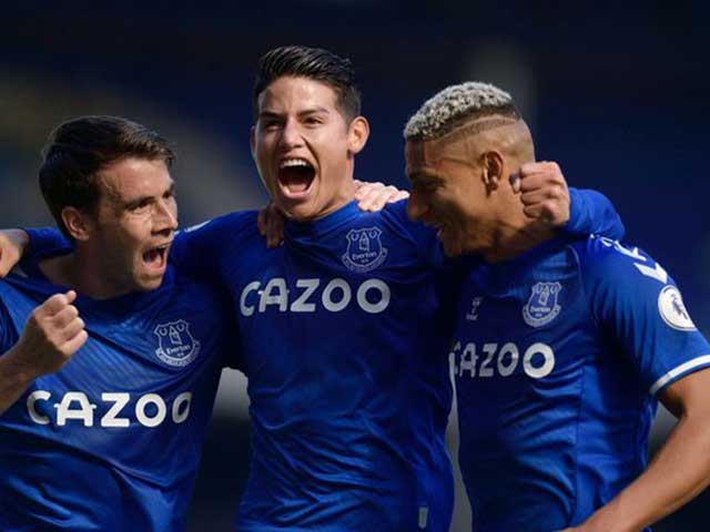 James Rodriguez bình phục đấu MU, Everton vẫn khó thắng vì vắng SAO này