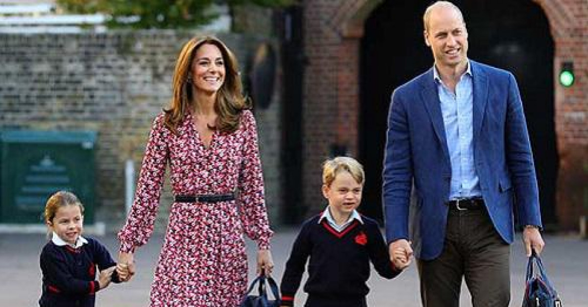 Hoàng tử, công chúa nhỏ nhà Công nương Kate được xưng hô ra sao khi tới trường?
