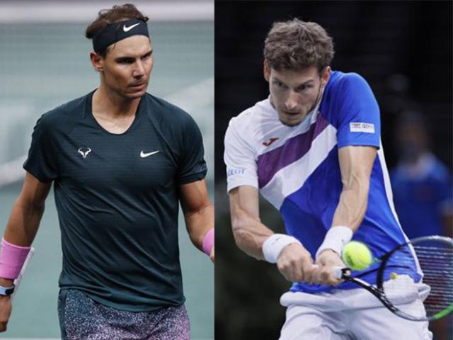 Video tennis Nadal - Carreno Busta: Ngược dòng ấn tượng, đẳng cấp lên tiếng (Tứ kết Paris Masters)