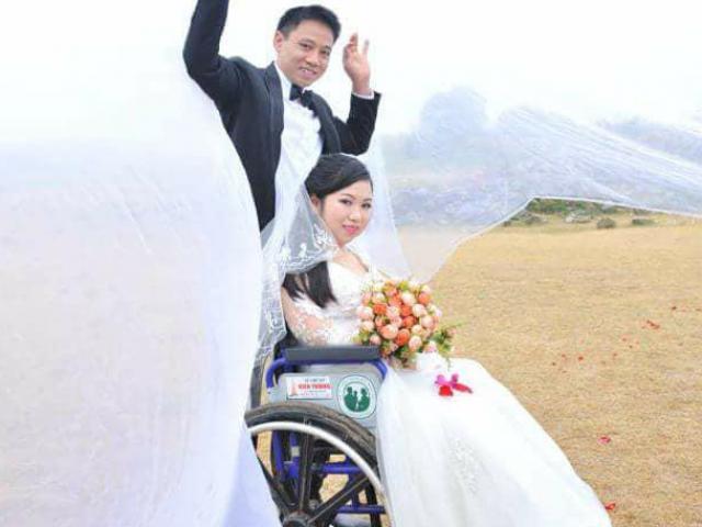 Soái ca 8X tiết lộ lý do ”nguyện làm đôi chân” cho người vợ khuyết tật