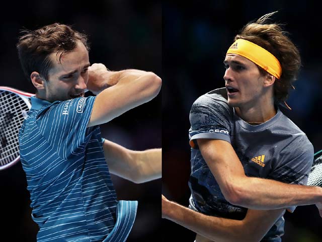 Trực tiếp tennis Zverev - Medvedev: Medvedev gỡ hòa, trận đấu vào set 3 (Chung kết Paris Masters 2020)