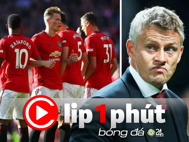 MU đại thắng Everton: Solskjaer yên ổn hay vẫn nguy cơ bị sa thải? (Clip 1 phút Bóng đá 24H)