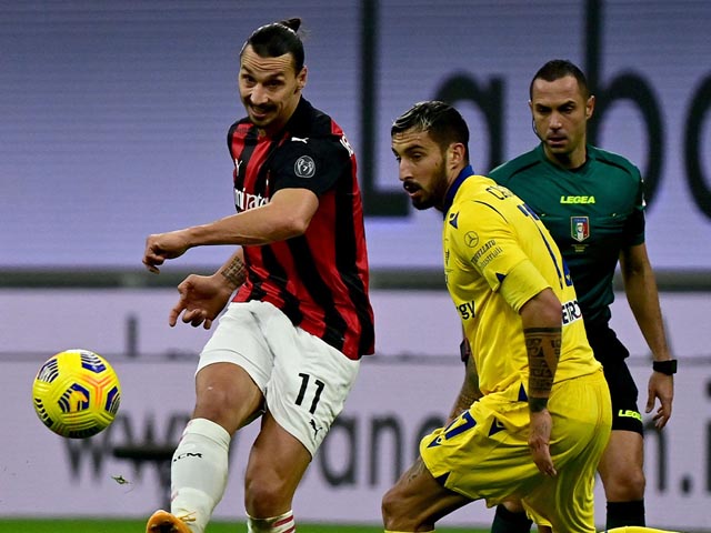 Video highlight trận AC Milan - Hellas Verona: Ibrahimovic chuộc lỗi, thoát hiểm phút 90+3
