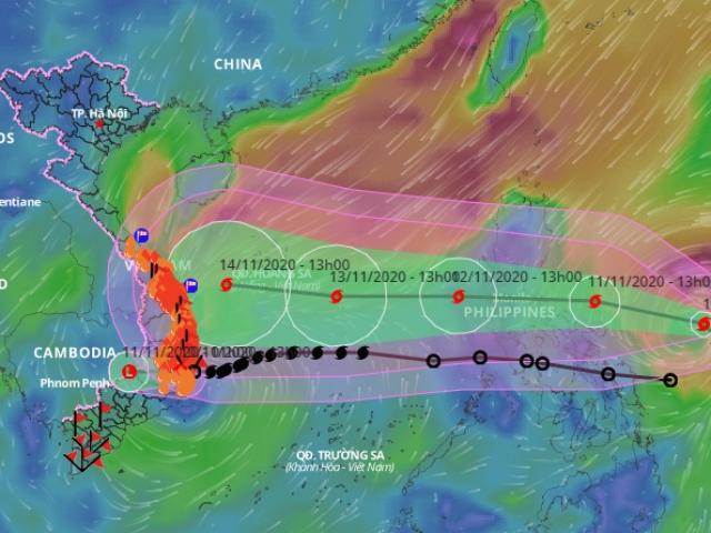 Bão số 12 Etau vừa suy yếu, bão Vamco rất mạnh lại sắp vào Biển Đông