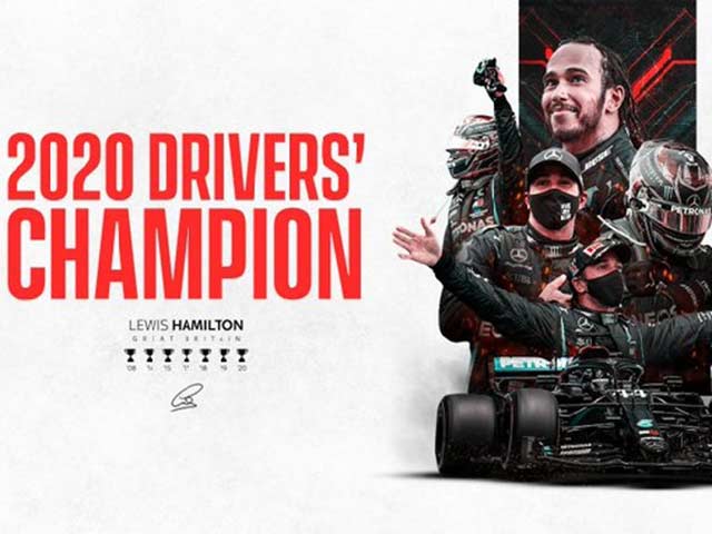 Đua xe F1, Turkish GP: Nhà vua Hamilton đăng quang ngôi vương