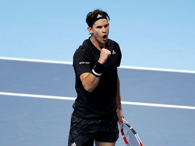 Video tennis Thiem - Tsitsipas: Tie-break căng thẳng, kết thúc bất ngờ (ATP Finals)