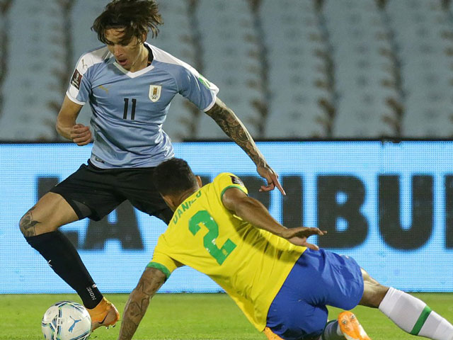 Video highlight trận Uruguay - Brazil: Vận đen đeo đuổi, thẻ đỏ bất ngờ