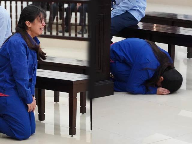 Vụ bé gái 3 tuổi bị bạo hành tử vong: VKS đề nghị mức án, bị cáo quỳ khóc xin lỗi mẹ