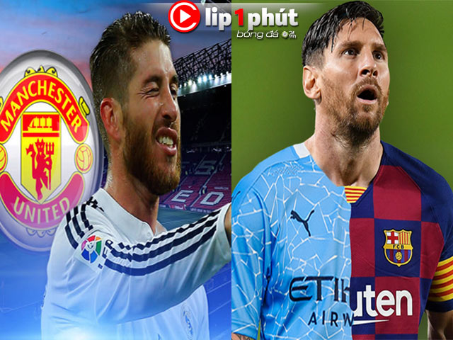 MU săn siêu trung vệ Ramos gây sốc, Man City trải thảm đỏ đón Messi (Clip 1 phút Bóng đá 24H)