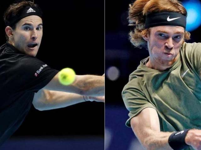 Trực tiếp tennis Dominic Thiem - Andrey Rublev: Rublev có chiến thắng chung cuộc