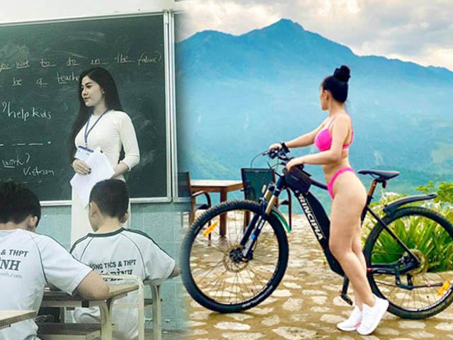 2 cô giáo Việt nổi tiếng xinh đẹp, sở hữu dáng cong ”sóng thần” nhờ gym