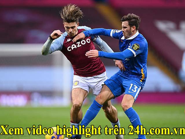 Video highlight trận Aston Villa - Brighton: Liên tiếp dẫn trước, phút cuối đảo chiều