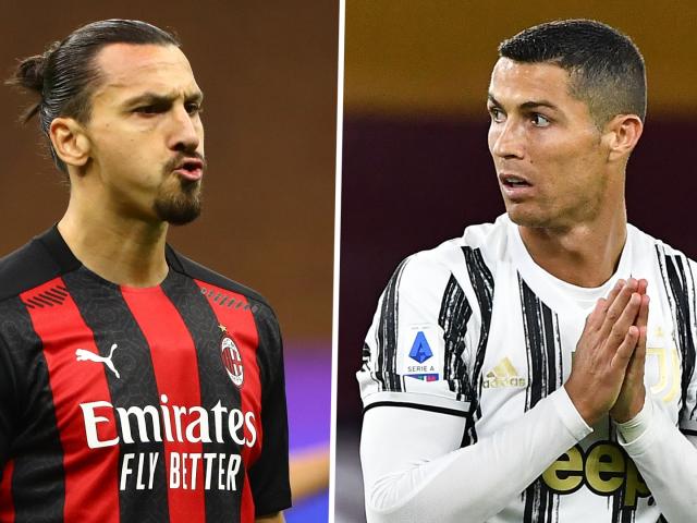 Ibrahimovic đua “Vua phá lưới Serie A” với Ronaldo, nhận liền 2 tin xấu