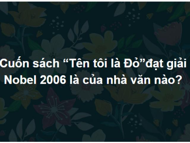 Chỉ những ”siêu trí tuệ” mới trả lời đúng hết bộ câu hỏi này