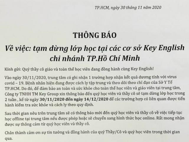 COVID-19: BN 1347 là giáo viên tiếng Anh đã đến những đâu?