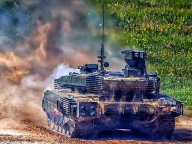 Hỏa lực đáng sợ của siêu xe tăng quân đội Nga sở hữu