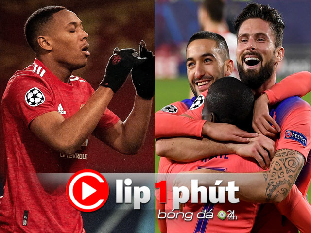 Martial ”chân gỗ” khiến MU thua đau, Chelsea ”bá đạo” Cúp C1 còn cửa vô địch NHA? (Clip 1 phút Bóng đá 24H)