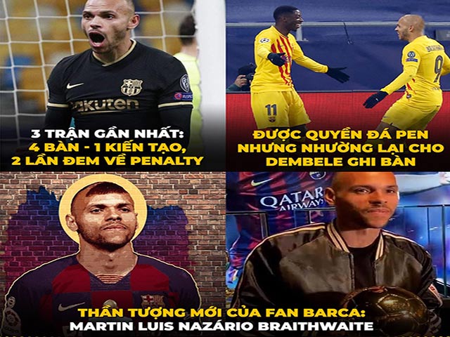 Ảnh chế: Fan Barca có thần tượng mới ”thay thế” Lionel Messi