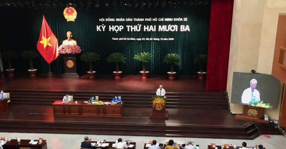 Kỳ họp thứ 23 HĐND TP.HCM khóa IX: Sẽ chất vấn Chủ tịch UBND TP Nguyễn Thành Phong