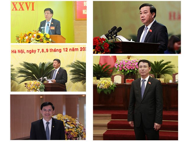 Hà Nội có 5 tân Phó chủ tịch UBND thành phố