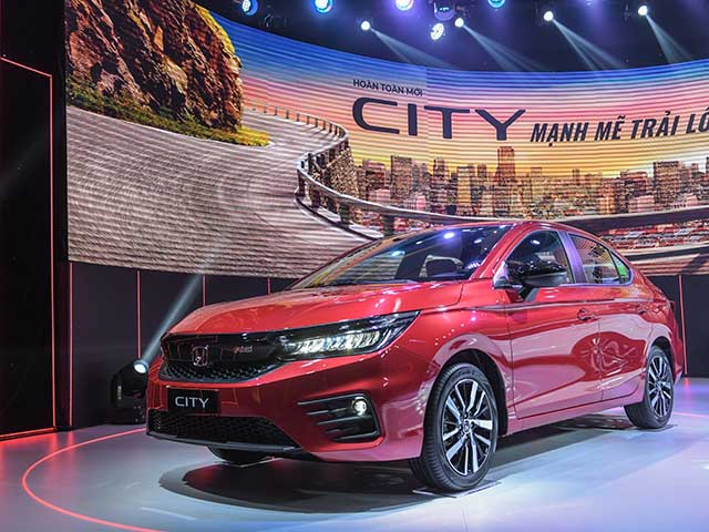 Honda City thế hệ mới ra mắt tại Việt Nam, giá từ 529 triệu đồng