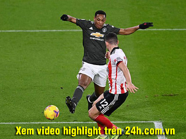 Video Sheffield United - MU: Vùng dậy dữ dội, thót tim phút bù giờ