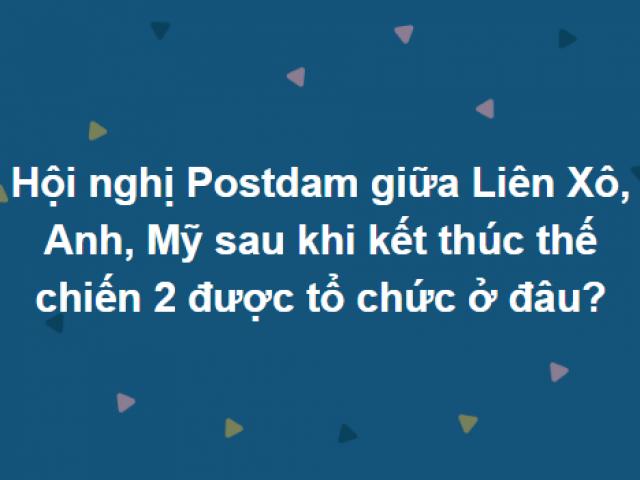 Trả lời đúng toàn bộ những câu hỏi này nhất định là siêu trí tuệ