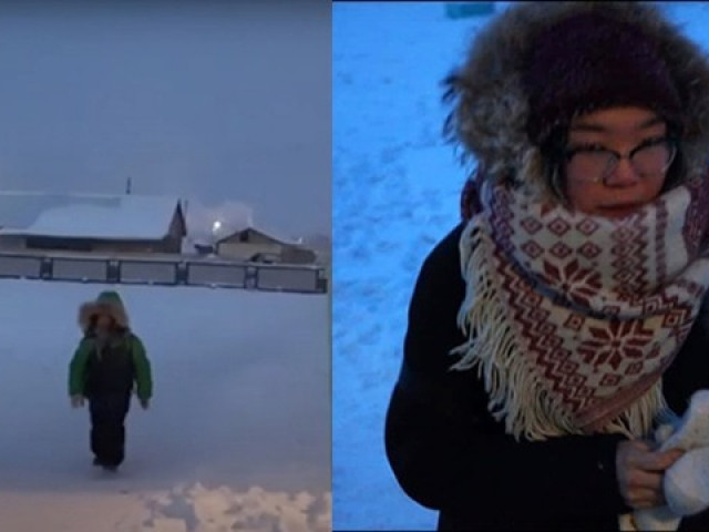 Trường học lạnh nhất thế giới: Học sinh chỉ được nghỉ khi nhiệt độ giảm sâu dưới mức này