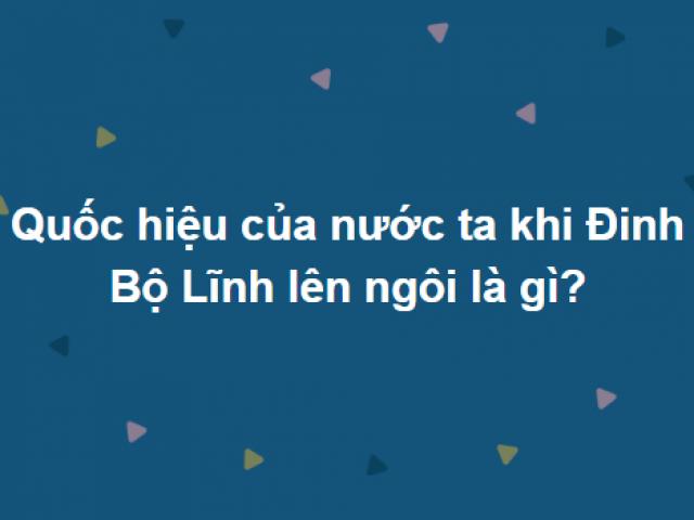 Đầu chứa cả núi kiến thức mới làm được hết bài quiz này