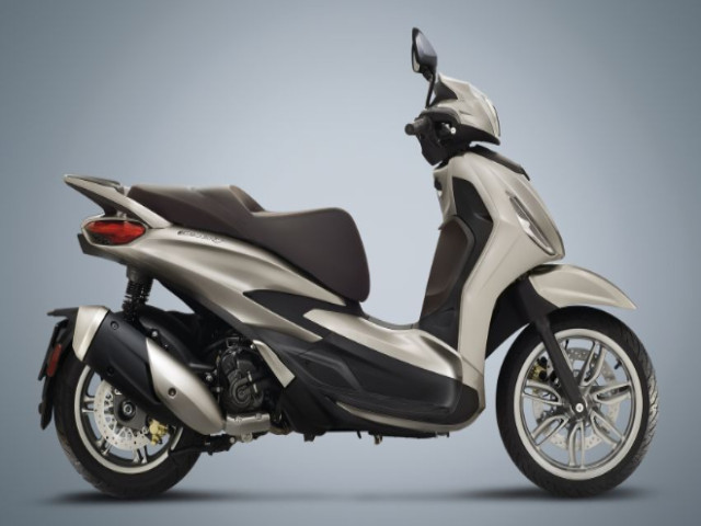 2021 Piaggio Beverly trình làng, trên cơ sức mạnh SH350i