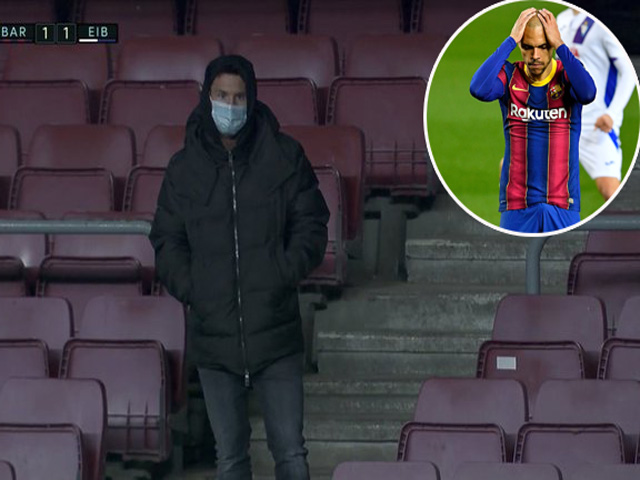 Messi ngán ngẩm nhìn đồng đội bỏ lỡ: Quyết chí rời Barca ngay tháng Một?