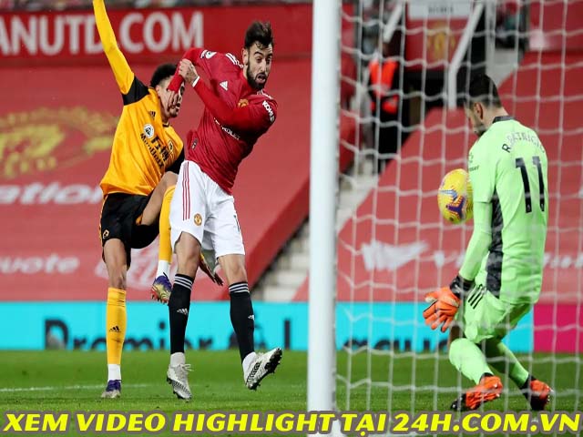 Video MU - Wolves: Nỗ lực đền đáp, bùng nổ phút bù giờ