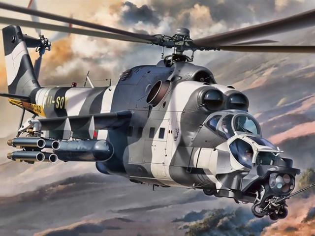 Trực thăng Mi-24 - ”Ác mộng” trên không của tăng thiết giáp