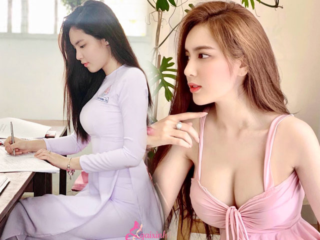 2 nữ sinh chỉ mặc áo dài vẫn được ca ngợi ”hấp dẫn không tưởng”