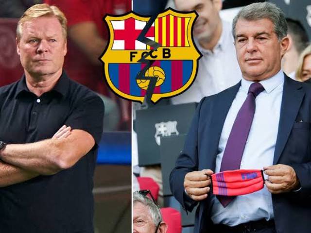 Barcelona đại loạn: Koeman ”cạch mặt” Chủ tịch Laporta, thắng Atletico vẫn bị đuổi?