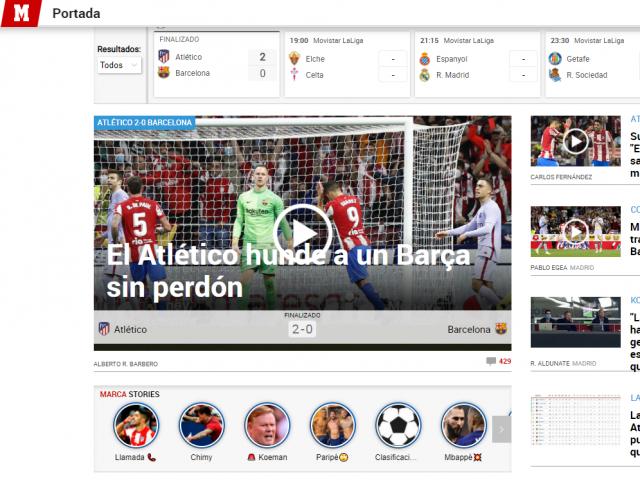 Atletico Madrid hạ Barcelona: Báo chí ngợi ca Suarez, fan đòi sa thải Koeman