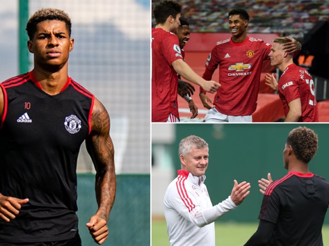 MU đá giao hữu kín thắng tưng bừng, Rashford tỏa sáng ngày tái xuất sân cỏ