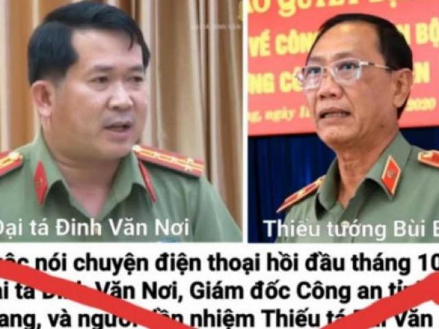 Tin tức 24h qua: Công an An Giang khởi tố vụ án liên quan việc cắt ghép lời đại tá Đinh Văn Nơi