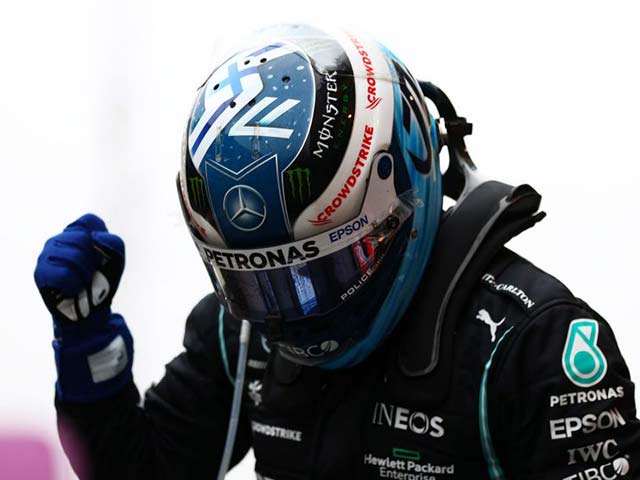 Đua xe F1, chặng Turkish GP: Bottas thắng thuyết phục dưới mưa tại Istanbul Park