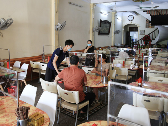 Hà Nội: Nhà hàng, cơ sở kinh doanh dịch vụ ăn uống được phục vụ tại chỗ từ ngày 14/10