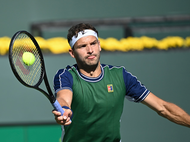 Video tennis Medvedev - Dimitrov: ”Tiểu Federer” bùng nổ, ngược dòng khó tin (Vòng 4 Indian Wells)