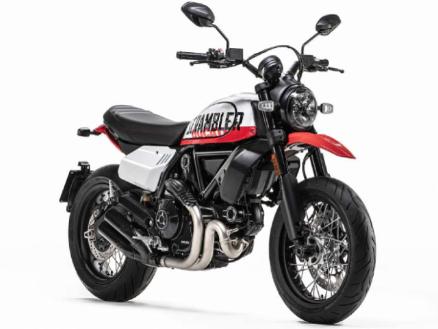 Ra mắt 2022 Ducati Scrambler Urban Motard tranh sơn đường phố