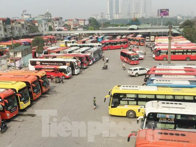 Xe khách Hà Nội được hoạt động bình thường trở lại