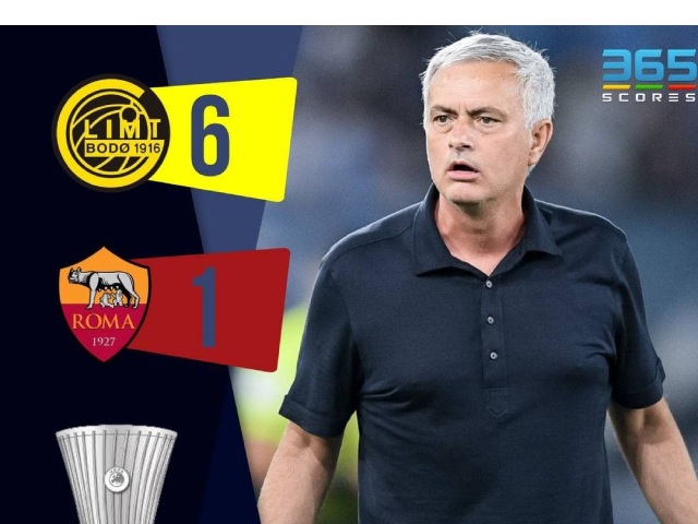 Roma thua 1-6 ở Cúp châu Âu, Mourinho nhận thảm bại nhục nhã nhất sự nghiệp